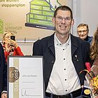 Erepenning voor John van Diepen